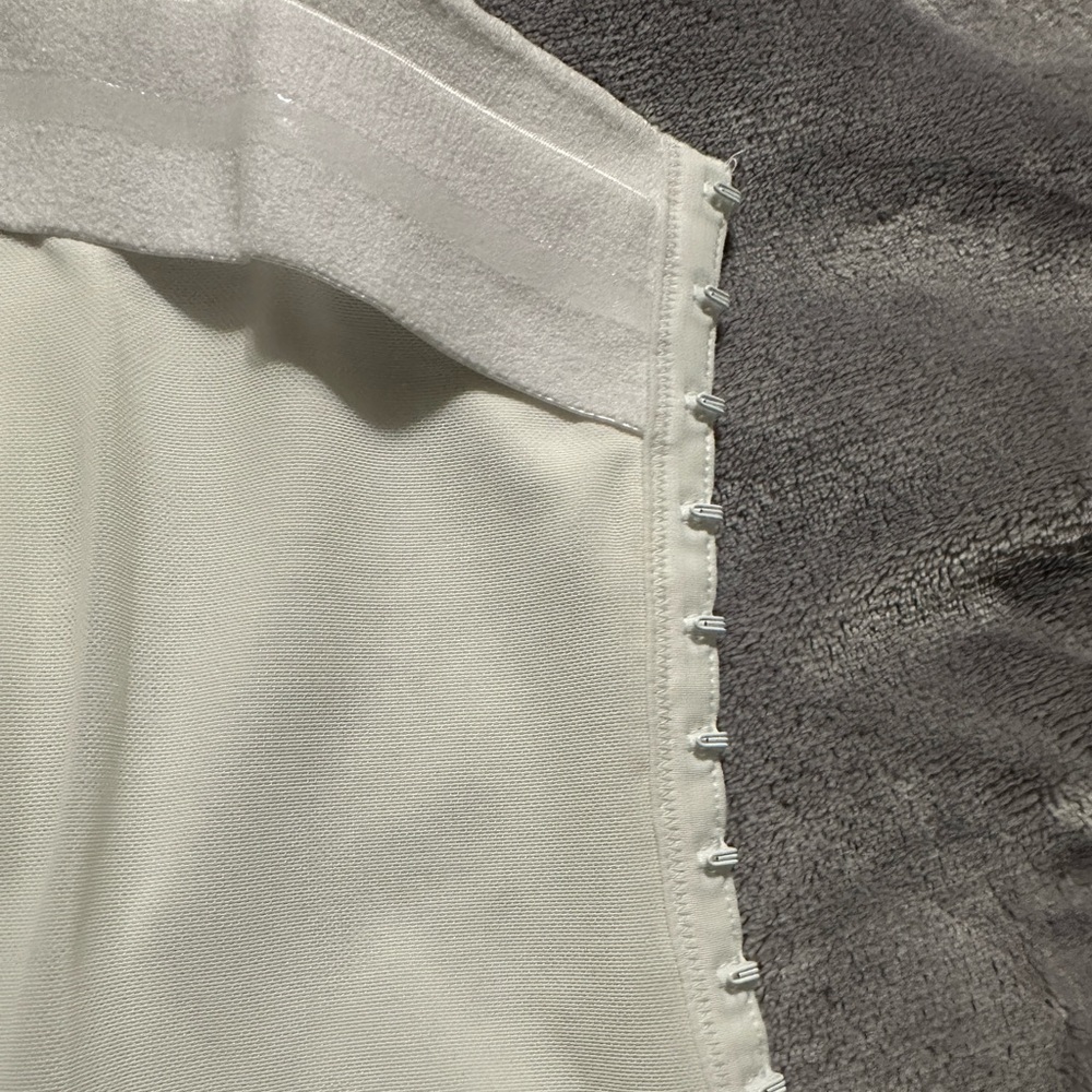 Felina White Bridal Wedding Strapless Bustier Size 34C